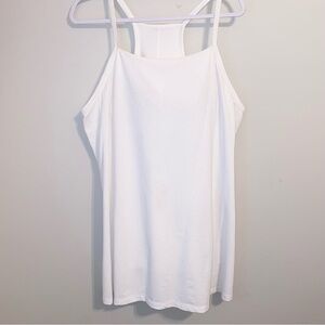 AVIA White “seersucker” Razorback Women's Athletic Dress Size 3x
